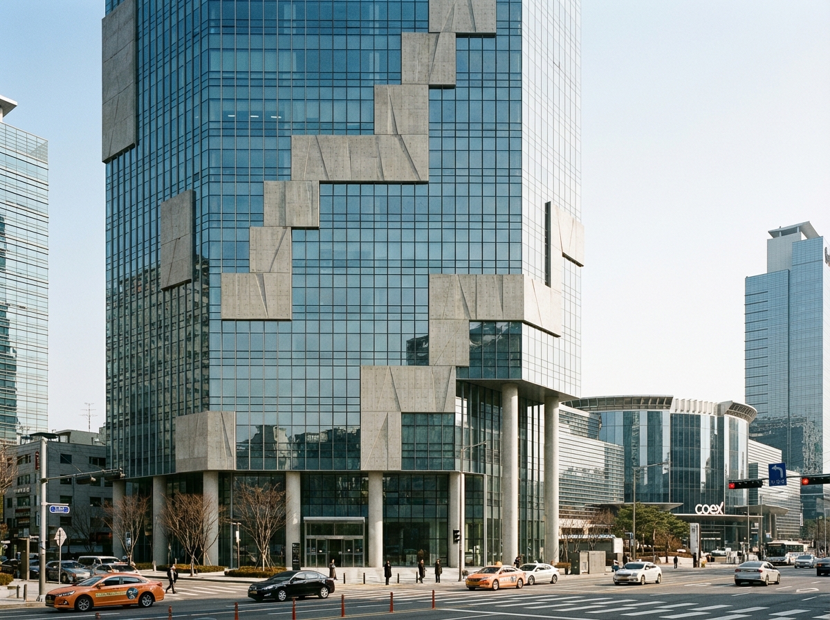 삼성동 오피스 빌딩 프로젝트 외관
