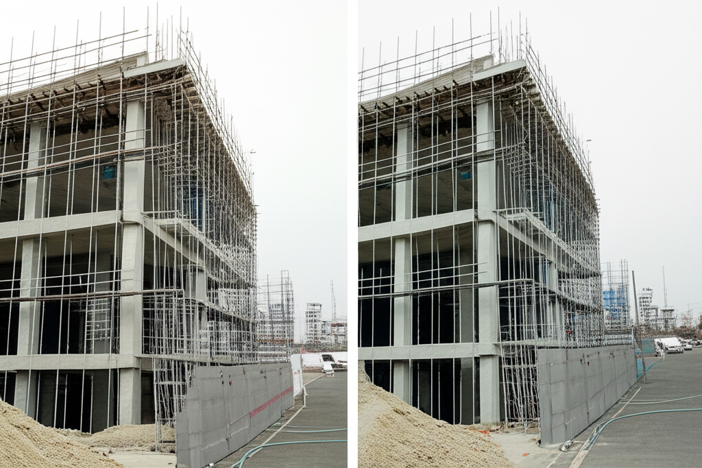 리노베이션 공사 현장